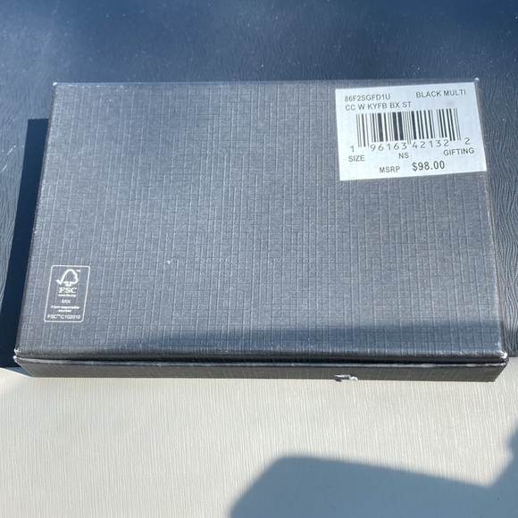 NWT $100 MICHAEL KORS Card Wallet + Key Chain Logo 86F2SGFD1U Camouflage Camo - Picture 5 of 5